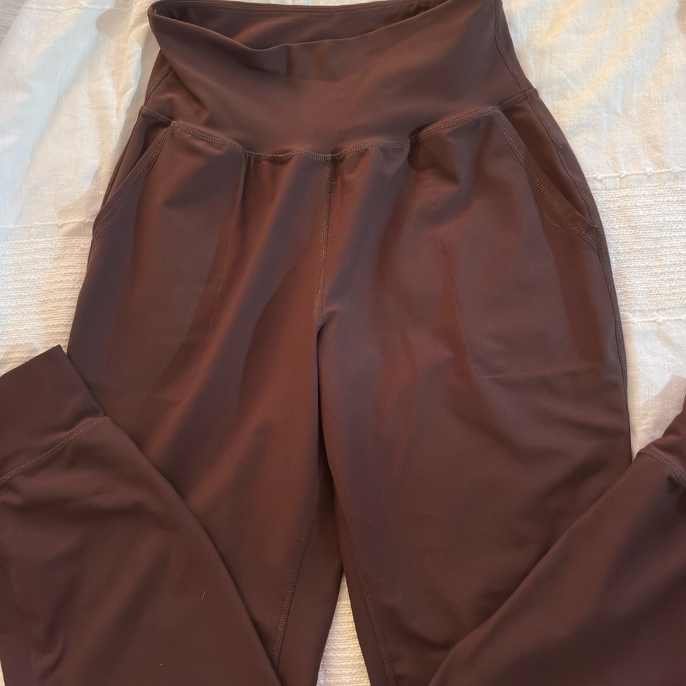 Old Navy Brown Jogger High-Rise Comfort